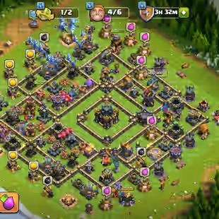 🔥[ TH-17 MAX ]🔥 2100 MEDALS - 7'000 GEMS || SB-FB-RS-EB [MAX] | AF [26] | FA-GG [20] | WALLS MAX - 4X HEROS MAX - Image 1