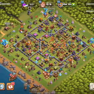 🎯HIGH DEMAND TH16 VERY CHEAP 🐓EQUIPMENTS LOADED 711 CWL MEDALS 2789 RAID MEDALS 1532 GEMS DECENT MAX TH16  - Image 1