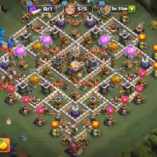 TH11 FULL MAX || FULL MAX BUILDER BASE || NAME CHANGE 500 || VERY GOOD MAGIC ITEMS || OP ACCOUNT || INSTANT DELIVERY  - Image 1
