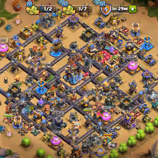 Th18 Almost Max | [6-Hero Max] | [9-Epic Max]-[Total-14-Epic] | Defence Wall Max | XP-227 | NC-Yes | BEST-DEAL   - Image 1