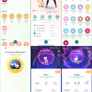 🔥10x GALAR BIRD💎 598 SHINY - 274 LEGENDARY -180 HUNDO - 17 SL - LVL 64 - MEW - RENAME AVAILABLE - 2018 5x SL - Image 1