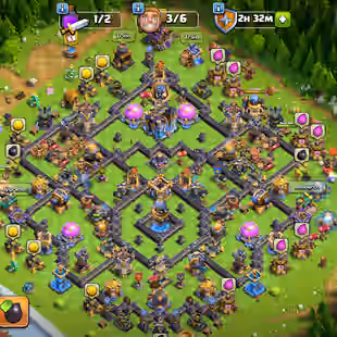 🔥[ NEW UPDATE ALL HEROS MAX - GP FREE ]🔥SB-GG-AF-RS-EB [MAX] | FB [26] - MT [20] | WALLS - HEROS MAX | MAJESTIC SET | - Image 1