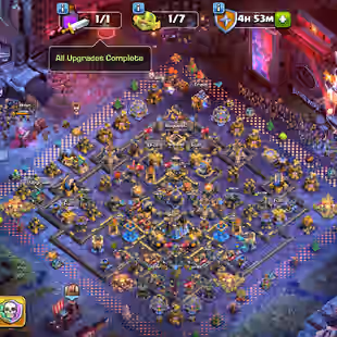 💜NEW UPDATE MAXED💜[TH18] 6 HERO MAX || DEF/WALLS/ALL TROPS MAX || ALMOST ALL EPIC EQUIPMENT MAX || 4x RARE SCENERY || - Image 1