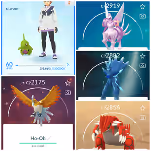 Lvl 50 [Solgaleo/Lunala] | 49 Legendary | Dialga | Palkia | Kyogre | Groudon | Zacian | Regidrago | Mystic | 927 - Image 1