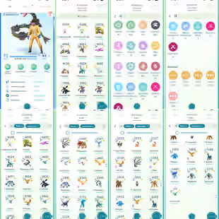 3x MASTER BALL 💎40 SHINY LEGENDARY💎887 SHINY - 453 LEGENDARY - LEVEL 71 - 166 PERFECT - 22 SHINY COSTUME- 71 DMAX - 43 - Image 1