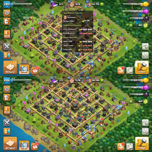 TH-17 ALMOST MAXEDOUT! XP-245! GG[MAX] SB[MAX] FB[MAX]! HEROES:-100-100-90-75-50-5! ONLY WALLS LEFT! FAST DELIVERY - Image 1
