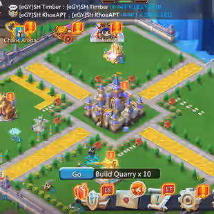 1B3 Mights (T5 Gift Unblocked) VIP 15 | 2 cup gold | ATK 754+ | 869M Research | 17M8 Troop 530K Gem | 24 Mig - Image 1