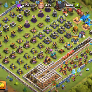 USA LOCAL || TH12 NEAR MAX || VERY GOOD HEROES SKINS || CWL 133 || HEROES 64-64-40-40 || OP ACCOUNT || INSTANT DELIVERY  - Image 1