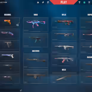 EU/TURK | 56500 VP Spent | 45 Skins | Reaver Bandit | Mystbloom Knife | Primordium Vandal - Phantom | Forsaken Operator - Image 1