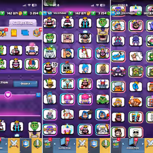 RAREST EMOTE CRL 💎 48 MAX CARD 💎 26 ELITE - 15 EVO - ULTIMATE CHAMPION ARENA 23 - 71 EMOTES - XP 60 - 3K GEM - 12 SKIN - Image 7