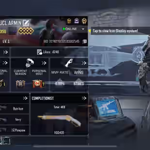 💎 LEVEL 359 💎 LEGENDARY 5 [] EPIC GUN 277 [] GUN COLLECTION 722 [] EPIC SOLDIERS 137 [] VEHICLES 157 - Image 2