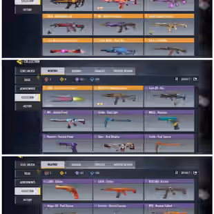 STACKED | AK 117 - GRIM ENDING LEVEL 4 | 2 MYTHIC 🔥 9 LEGENDARY | LEVEL 400 | BEST CHARACTERS | 411 EPIC GUNS - Image 2