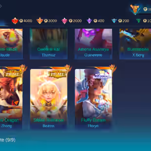 MEGA V🔥2x LEGEND😍472 SKINS | GUS SEMI SET | CHOUKOF | LING lORD SHEN - Image 7