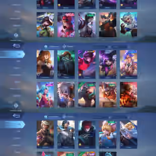 59 HEROES | 74 SKINS | SEASONED COLLECTOR I | 2 GRAND | 1 EXQUISITE | 11 DELUXE | 9 EXCEPTIONAL | 49 COMMON | INSTANT DE - Image 4