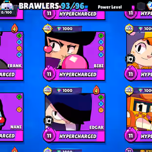 | 147 EPIC SKINS | MATCHERINO & 35 RANK PIN | SOLAR FAME 3| 87000 CUPS | 93 BRAWLERS | 372 SKINS | INSTANT DELIVERY - Image 6
