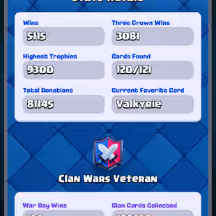 ❗[ 53X MAX CARDS - 9X EVULOSION ]❗ LEVEL: 54 || TROPHY: 9200 || KT: 15 || ELITE CARD : 5 || 52X EMOTES || FAST DELIVERY - Image 2