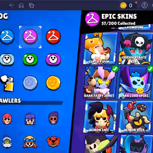 🌟11.11 PIN🌟FREE CHANGE NAME | 217 SKINS | 73.000 TROPHY | 91 BRAWLERS | 16 MAX | 13 HYPERCHARGED - Image 35