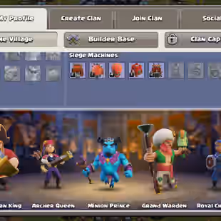 FULL MAX TH 13 💎 MAX HERO 💎 176 XP - 20 EQUIPMENTS - SB FB - HERO SKINS - 1144 WWS - BH 8 - INSTANT -AVAILABLE - CHEAP - Image 6
