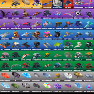 PC Xbox PSN Nintendo 130 skins | OG STW | Black Knight | Sparkle Specialist | Galaxy | The Reaper | Blue Squire | AC DC - Image 6