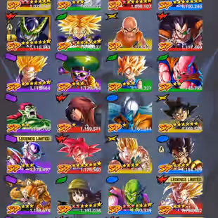 D793-IOS+Android-Nice Account-9 UL(SS4 Vegeta+Frieza+SS4 Gogeta+Majin+Vegito)+55 Legend+Vip Equi+Good Zenkai+Good Team - Image 11