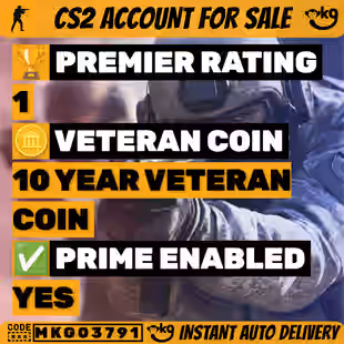 CS2 8 MEDALS 2020 | 2021 | 2023 | 10 Year Veteran | 5 Year Veteran | Global Offensive Badge |... ! MKG03791 - Image 2