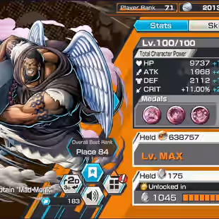 BR597-IOS-Android-Hyber 55-8 Ex(Gear 5-Zoro-Lucci-Roger Skins-Yamato Ace-Akainu-Shank)-Vip Medal-Support 162-647 Frag - Image 11