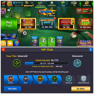 8 BILLION COINS ACCOUNT | Level 355 | 17 Legendary Cues | 3 Special Cues MAX | CCP 65 | 40+ Event Rings | Fresh Account - Image 6