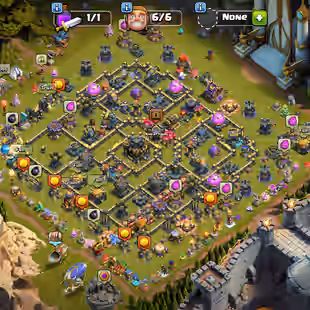 TH 17 FULL MAX NOTHING LEFT CLASH OF DRAGON SCENERY | 5X HERO MAX | HIGH XP-288 | 12K GEMS | 1116 MEDEL | 5434 WARSTA - Image 3
