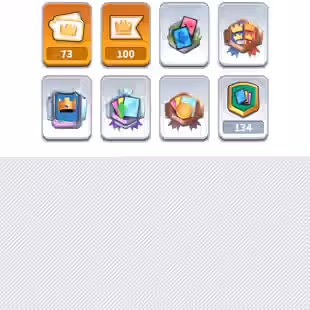 52-LEVEL!! RARE-EMOTS-[GOBLIN KISSING/PEKKA BALLON/HEALER CAKE/BOXING FISH]!! 28X MAX CARD!! 4X EVOLUTION!! 2X ELITES - Image 2