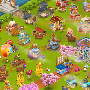 HAY DAY LVL-160 RARE FARM BARN STRONGE 6900 SILO 2600- PURE HAND MADE FARM- 433 GEMS-COIN 2.5M-CHEAP-WITH FREE CLASH OF - Image 3