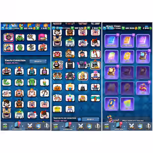 LVL-56!🔱 KT-15!! 10x EVOS! 13x ELITE! 25x MAX CARDS! 50x EMOTES [EXCLUSIVE ONES]! MAGIC ITEMS! NC AVL! FULL ACCESS! - Image 2