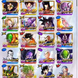 D661-Vip Account-14 UL(Cell+Majin Vegeta+Goku Uis+Beast Gohan+Vegito+Hit+Gogeta)+36 Legend+Vip Equipment+Good Team PVP - Image 20
