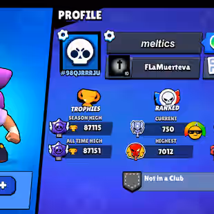| 147 EPIC SKINS | MATCHERINO & 35 RANK PIN | SOLAR FAME 3| 87000 CUPS | 93 BRAWLERS | 372 SKINS | INSTANT DELIVERY - Image 31