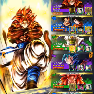D382-IOS+Android-7 UL(Cell+Majin Vegeta+Turles+SS4 Gogeta)+21 Legends+Good Equipment+Rose Zenkai+SS3 Vegeta+Goku Black - Image 8