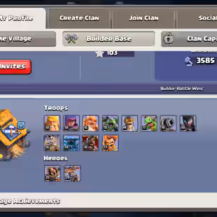 🌟TH 16 NEAR MAXED 🌟 | DEF FULLY MAXED OUT | 12 HIGH LVL EPICS EQUIPMENT | HERO [ 77-81-61-51-30] | NC YES | 2.5K GEMS - Image 10