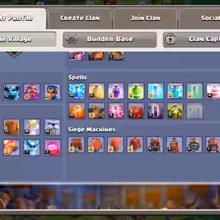 🔥TH 17 3 HERO MAX🔥XP 231-HERO 95-100-75-50-GOOD EQUIPMENT-NC 1000-STRONG DEFENSE-BEST DE - Image 3