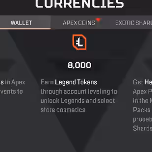 EA APP - 254 LVL - 45 LEGENDARY - WRAITH HEIRLOOM - FA - Image 9