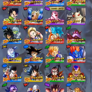 D791-Nice Account-10 UL(SS Goku+Goku Uis+SS4 Gogeta+Rose+Gogeta+Turles+Beast Gohan)+53 Legends+Good Equipment+Good Team - Image 18