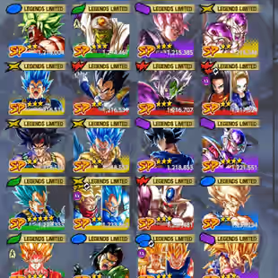 D791-Nice Account-10 UL(SS Goku+Goku Uis+SS4 Gogeta+Rose+Gogeta+Turles+Beast Gohan)+53 Legends+Good Equipment+Good Team - Image 3