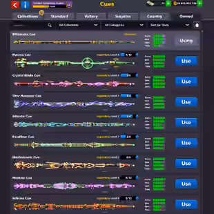 28.6B COINS ACCOUNT | Level 295 | 16 Legendary Cues | Billionaire Cue Equipped | Lots of Medals & Cups | Fresh Account - Image 5