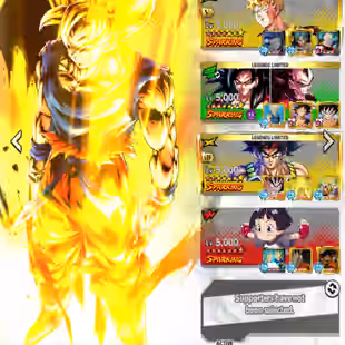 D810-IOS-Android-Super Vip Account-15 ULTRA-66 Legends Limited Good Star-Nice Zenkai-Vip Equipment-Many Team Ready PVP - Image 6