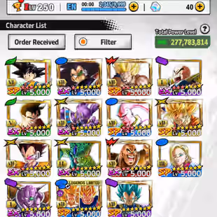 D409-IOS-Android-4 UL(Majin Vegeta-Super Vegtio-Buu Kid)-Vip Equipment-33 Legends-Team Daima-SS4 Goku-SS3 Goku Red Star - Image 3