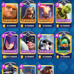 🔥[ 9 YEAR PLAYED BADGE ]🔥31X CARDS MAX || TROPHY: 11000 || 64X EMOTES || KT : 15 || RAREST ONE - BEST DEALDEALLOCATE  - Image 10