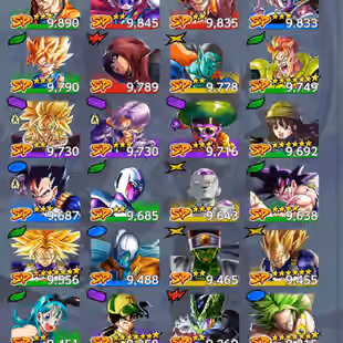 D656-IOS+Android-6 UL(Majin Vegeta+Cell+Hit)+46 Legends Good Star+Good Team+Goku Uis Full Star+Zamasu+God Vegeta - Image 13