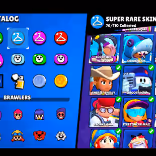 🌟189 SKINS🌟50.600 TROPHY | 88 BRAWLERS | 21 MAX | 11 HYPERCHARGED | INSTANT DELIVERY | FULL ACCESS - Image 29