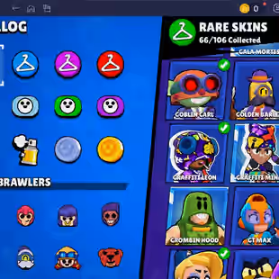 🌟 220 SKINS🌟74.950 TROPHY | 95 BRAWLERS | 22 HYPERCHARGED | 31 MAXED BRAWLERS | CHAINSAW BUSTER | LOADED RICO | CORSA - Image 17