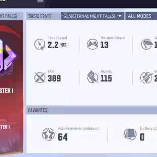 MR127 // Grandmaster 1 Rank + Level 25 + S0 Golden Moonlight Skin + S1 Invisible Woman BloodShield Skin + Captain Hela + - Image 1