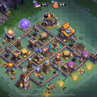 LEGEND RANK 💎 33 EQUIPMENT TOWNHALL 17 💎 HERO MAX - 4k GEM -261 xp - 900 MEDAL - BH 10 MAX - FREE RENAME - INSTANT - Image 11