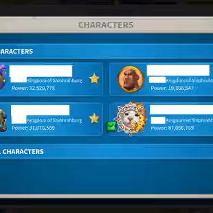 Full T5  - Max 18 Commanders - 6,6M Credit - 494+ gold head - 3 Farms - 2 Skin - 91K Gems - Image 3