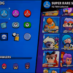 🌟201 SKINS🌟72.400 TROPHY | 93 BRAWLERS | 25 MAX | 14 HYPERCHARGED | INSTANT DELIVERY | FULL ACCESS - Image 30